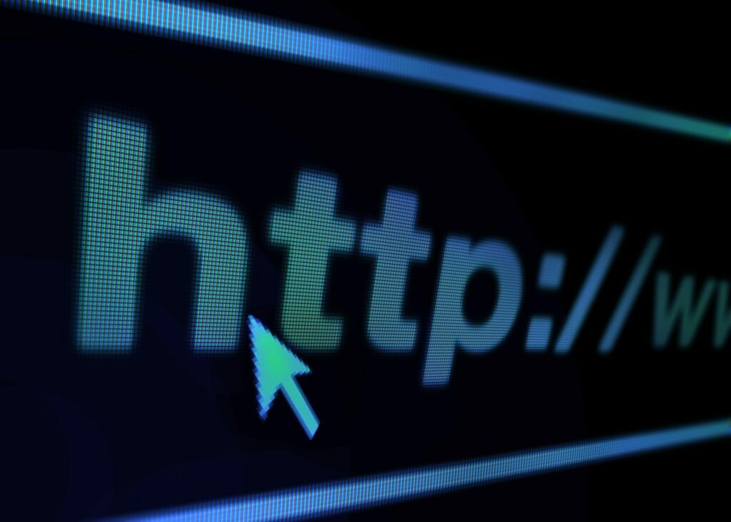 Find everything online. Closeup of a search bar on a computer screen.